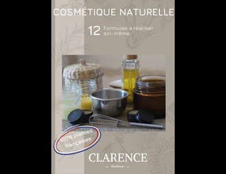 couverture ebook clarence bordeaux cosmétique DIY